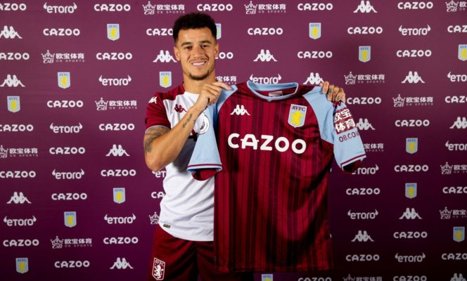 Fotbal: FC Barcelona l-a vândut pe brazilianul Philippe Coutinho la Aston Villa