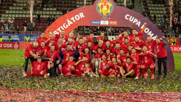 Fotbal: Sepsi OSK Sfântu Gheorghe a câştigat în premieră Cupa României, după 2-1 cu FC Voluntari