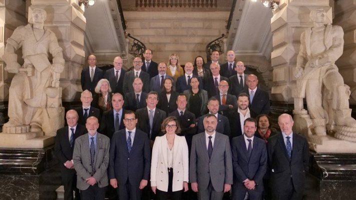 Întâlnire Interinstituțională între CCB, guvernul provincial din Bizkaia și Camera de Comerț și Industrie din Bilbao