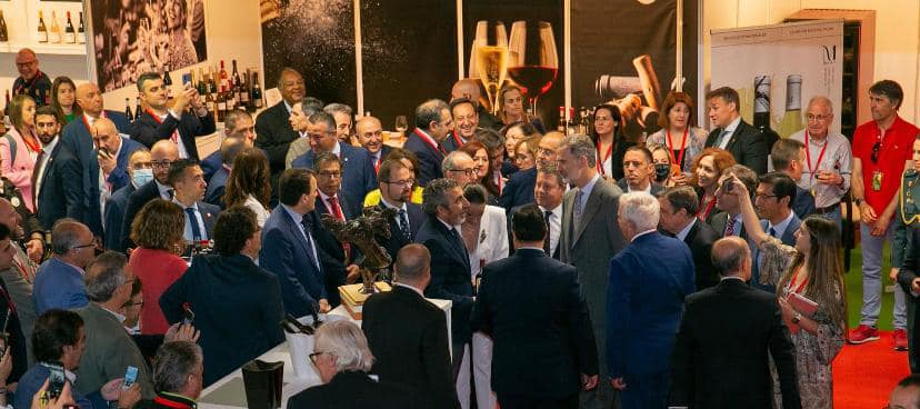 Majestatea Sa Regele Filip al VI-lea al Spaniei a prezidat Feria Nacional del Vino