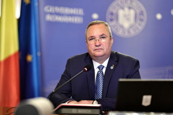 Nicolae Ciucă îl felicită pe Igor Grosu pentru alegerea în funcţia de preşedinte al PAS din Republica Moldova