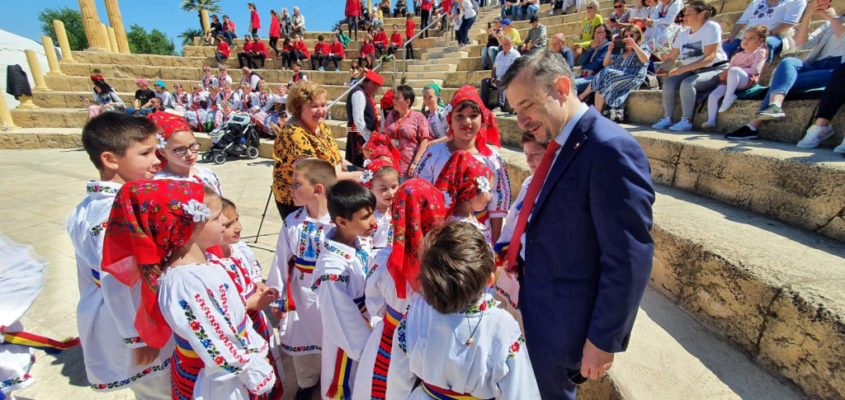 Participarea României la evenimentul organizat de primăria Torrejón de Ardoz și Comunitatea de Madrid pentru a celebra Ziua Europei
