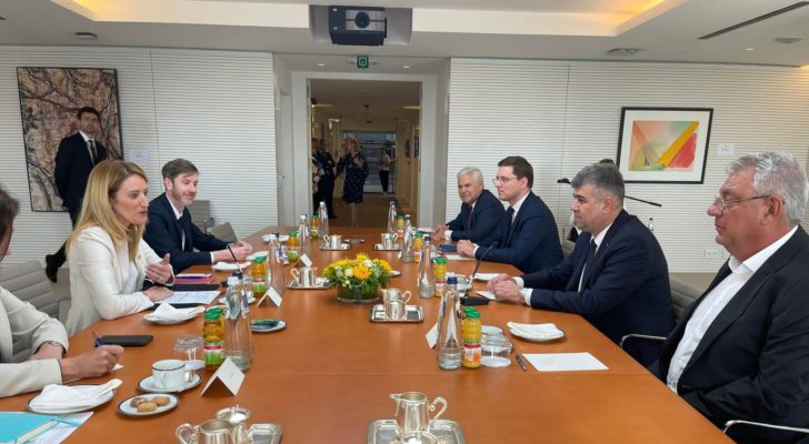 Ciolacu: Îi mulţumesc preşedintei Parlamentului European pentru sprijinul oferit României în vederea aderării la spaţiul Schengen