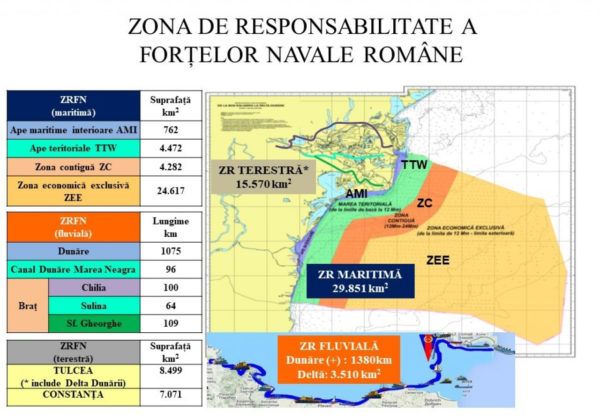 Forţele Navale: 11 nave militare şi două elicoptere patrulează zilnic pe mare şi la gurile Dunării