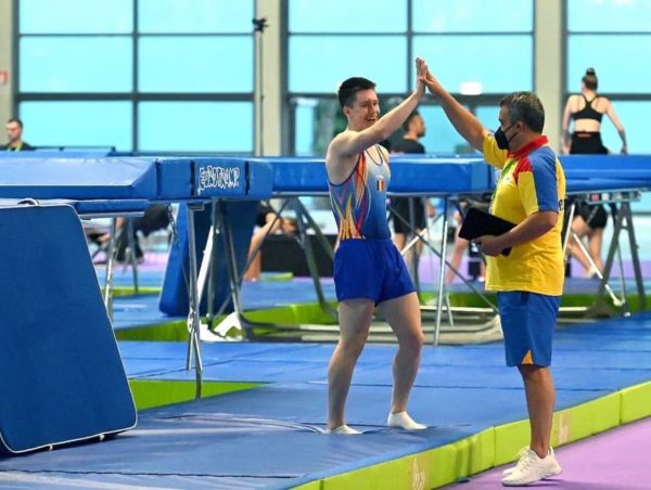 Gimnastică: Alexandru Avasiloae a devenit primul român care a participat la Europenele de trambulină