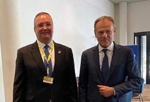 Premierul Ciucă – întrevedere cu Donald Tusk: Discuţii despre situaţia politică şi economică din România şi UE