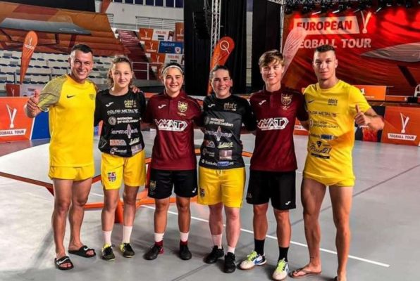 Rezultate excelente pentru România la European Teqball Cup de la Napoli