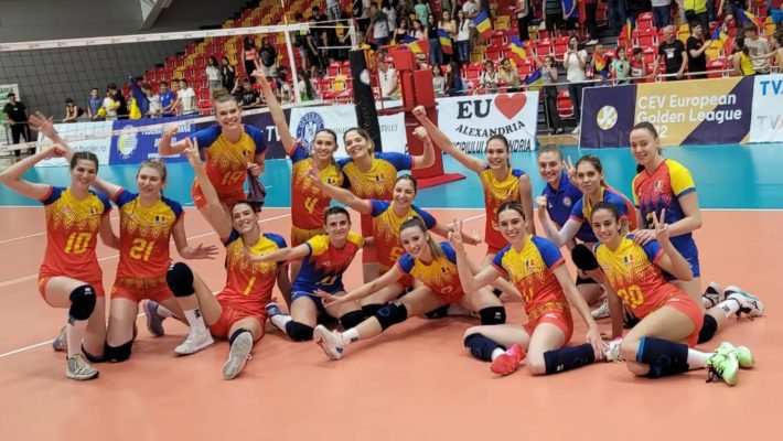 Volei feminin: România s-a calificat în semifinalele Golden League