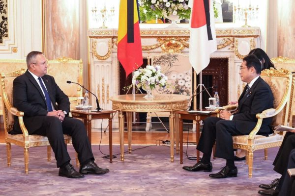 Ciucă: Ridicarea relaţiilor româno-japoneze la nivel de parteneriat strategic – un act politic oportun în actualul context internaţional
