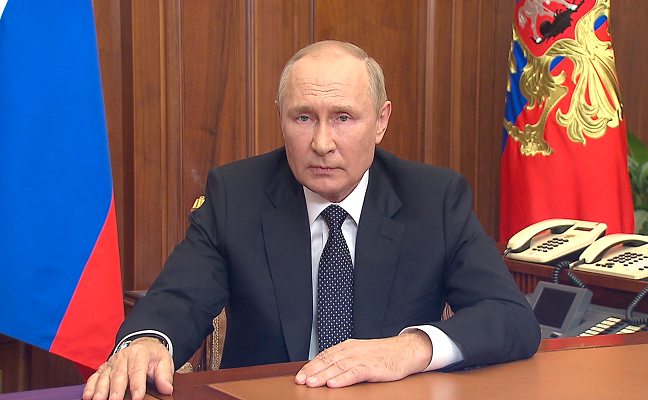 VIDEO Vladimir Putin ordonă mobilizare parţială în Rusia în contextul invaziei în Ucraina