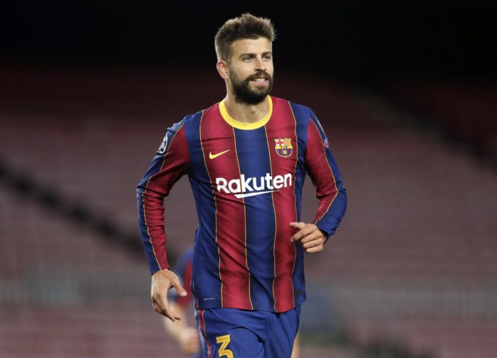 Fotbal: Pique (FC Barcelona), eliminat la ultimul meci al carierei