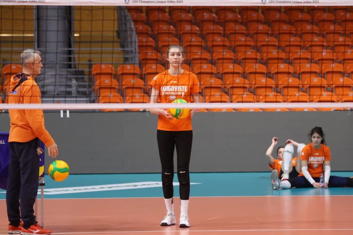Volei feminin: CSM Târgovişte, la prima sa victorie în grupele Ligii Campionilor