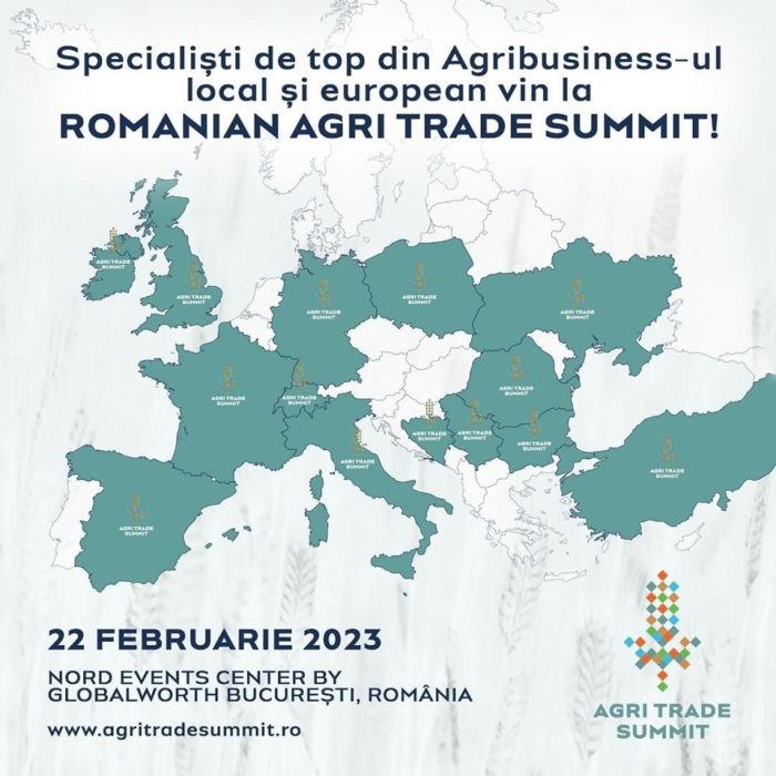 Specialişti din 13 ţări participă, miercuri, la Romanian Agri Trade Summit
