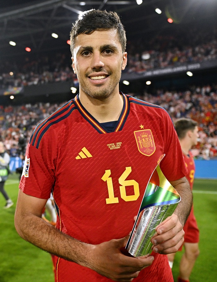 Fotbal: Rodri, ales cel mai bun jucător al turneului final al Ligii Naţiunilor