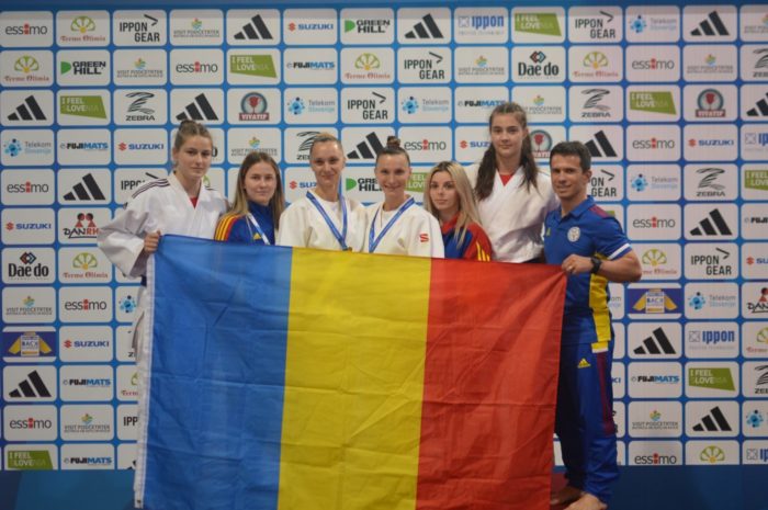 VIDEO Judo: Alina Zaharia şi Alina Cheru, medaliate cu aur la Europenele de kata