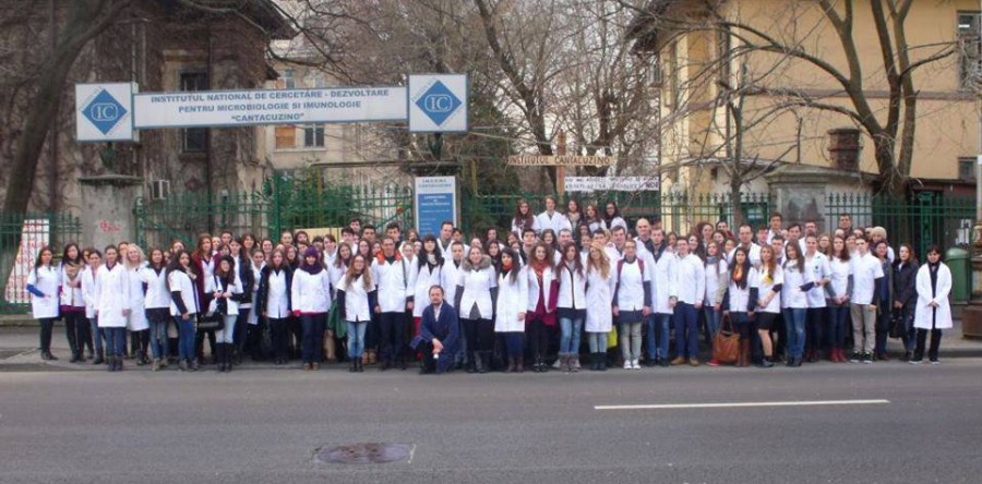 Lant uman pentru salvarea Institutului Cantacuzino