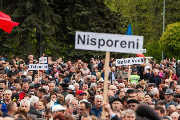 Partidele de stânga proruse se alătură protestelor de la Chișinău și ar putea ajunge la guvernare