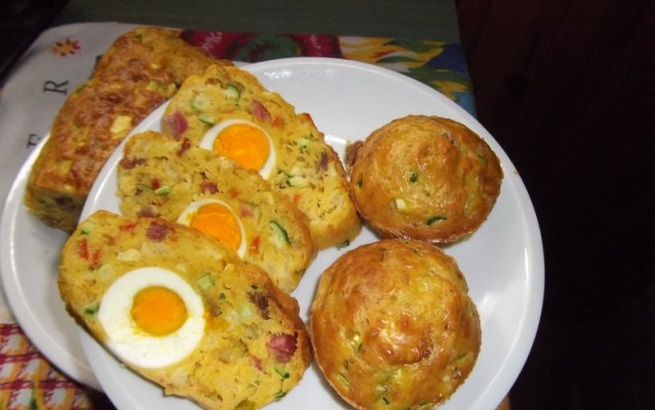Briose si chec aperitiv