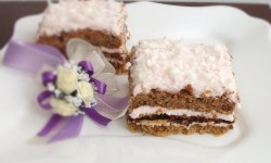 Foi de pandispan cu crema de mascarpone