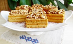 Prajitura Deliciu cu caramel