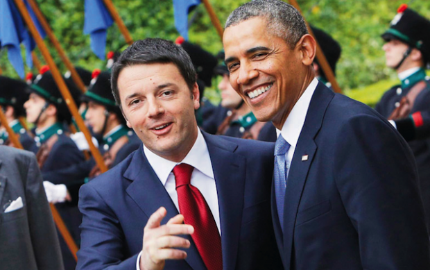 Barack Obama îl primește pe Matteo Renzi, în octombrie, la Casa Albă