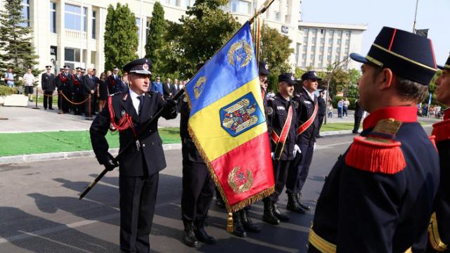 ISU “Petrodava” Neamț a primit Drapelul de luptă