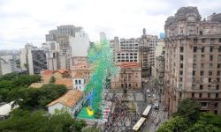 Circa 50.000 de baloane au colorat cerul la Sao Paulo