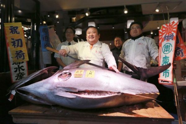 Un ton uriaș, de peste 200 kg, vândut pentru 636.000 de dolari în Japonia