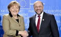 Germania: Conservatorii lui Merkel și social-democrații lui Schulz, la egalitate (sondaj)