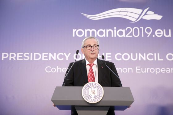 VIDEO #Romania2019.eu/ Juncker: Sper ca în timpul mandatului acestei Comisii, România să intre în Schengen