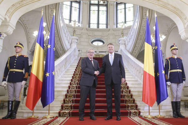 #Romania2019.eu/Preşedintele Comisiei Europene, primit la Palatul Cotroceni