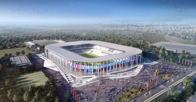Fotbal: Compania Naţională de Investiţii anunţă că Stadionul Steaua nu va mai fi construit în formă de stea