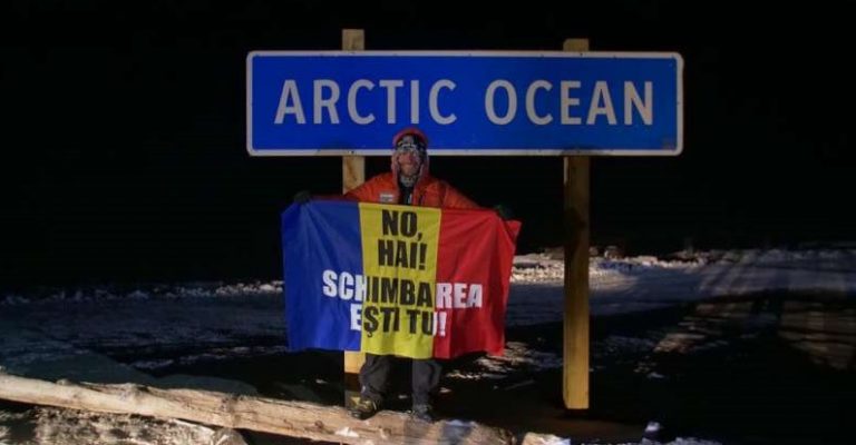 Avram Iancu – locul al III-lea la ultramaratonul “6633 Arctic Ultra” de la Cercul Polar de Nord