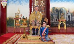 Sineenat Wongvajirapakdi, noua concubină a regelui Thailandei, prezentată la Palatul Regal din Bangkok