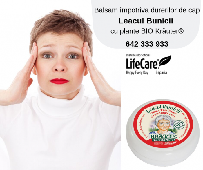 Leacul bunicii este cel mai bun remediu împotriva durerilor de cap!