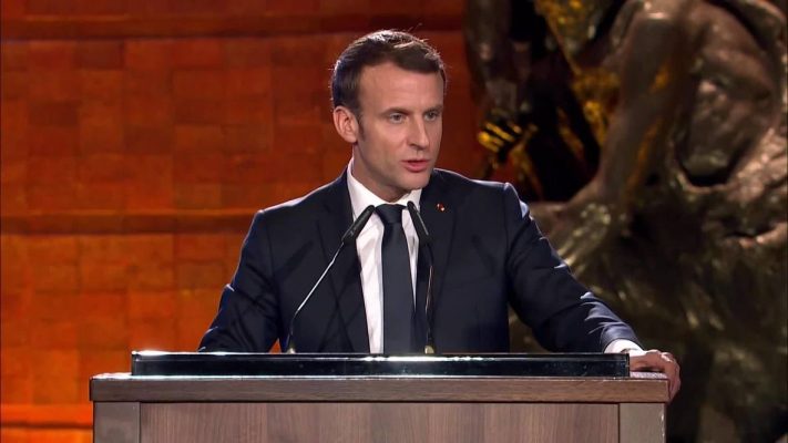 Macron: Holocaustul nu poate fi folosit pentru a justifica divizarea sau ura