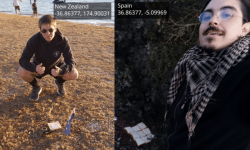 Un neozeelandez şi un spaniol au realizat un ”Sandviş Pământ”, la 20.000 km distanţă unul de altul