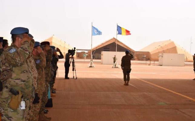 Cei 120 de militari români din Detaşamentul de elicoptere “Carpathian Pumas”, medaliaţi de ONU