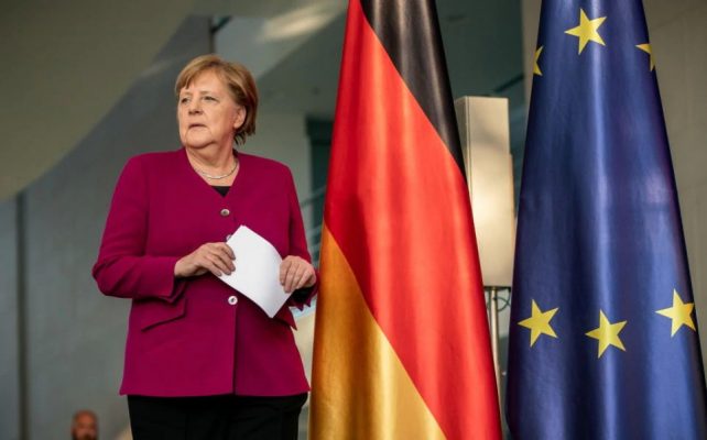 Angela Merkel şi liderii principalelor instituţii ale UE dezbat miercuri, la Bruxelles, planul de redresare economică