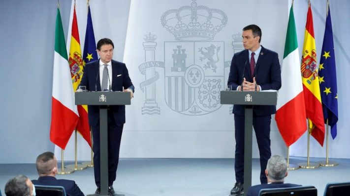 Premierii spaniol şi italian se aliază pentru a convinge statele ”frugale” în privinţa adoptării planului de relansare