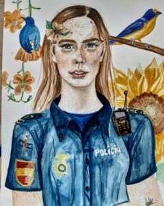 Sofia o fetiță moldoveană-româncă din Spania care prin picturile ei ne arată o nouă lume lumea ei-1