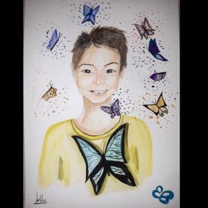 Sofia o fetiță moldoveană-româncă din Spania care prin picturile ei ne arată o nouă lume lumea ei-8