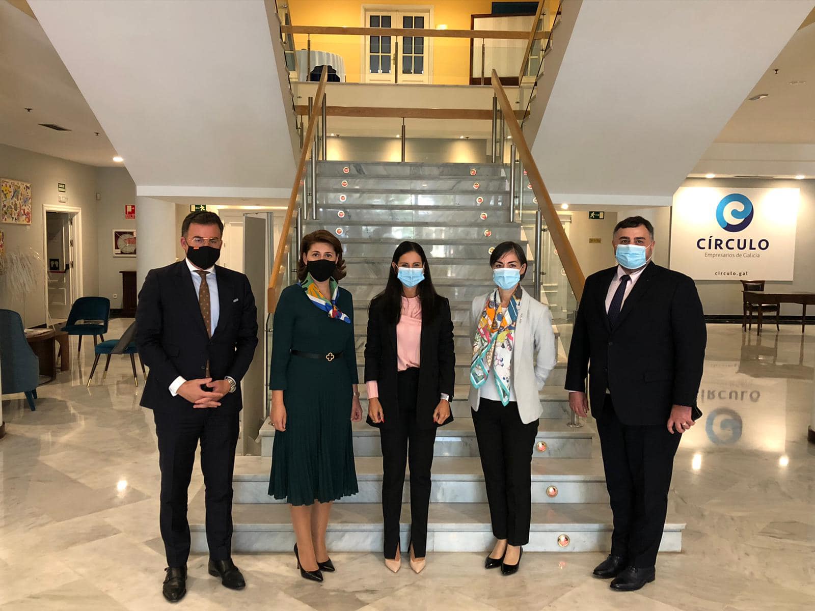 Vizită de lucru a ambasadorului român în Spania, Gabriela Dancău, în regiunea Galicia 2