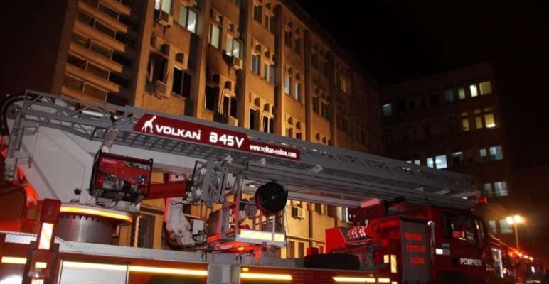 Incendiu Neamţ/Procurorii au început audierile şi a fost stabilit locul din care s-a declanşat incendiul