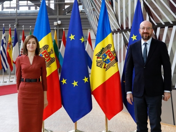 VIDEO Maia Sandu evocă reînnoirea dialogului politic şi dezgheţarea relaţiilor cu partenerii europeni
