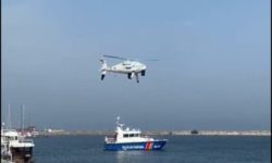 Constanţa: Dronă de mari dimensiuni pentru supravegherea frontierei maritime a României