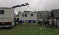 Alba: Containere modulare, apă, conserve şi paturi pentru sprijinirea populaţiei afectate de inundaţii