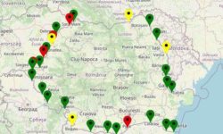 Arad: Coloane de camioane la ieşirea din ţară prin principalele puncte de la graniţa cu Ungaria