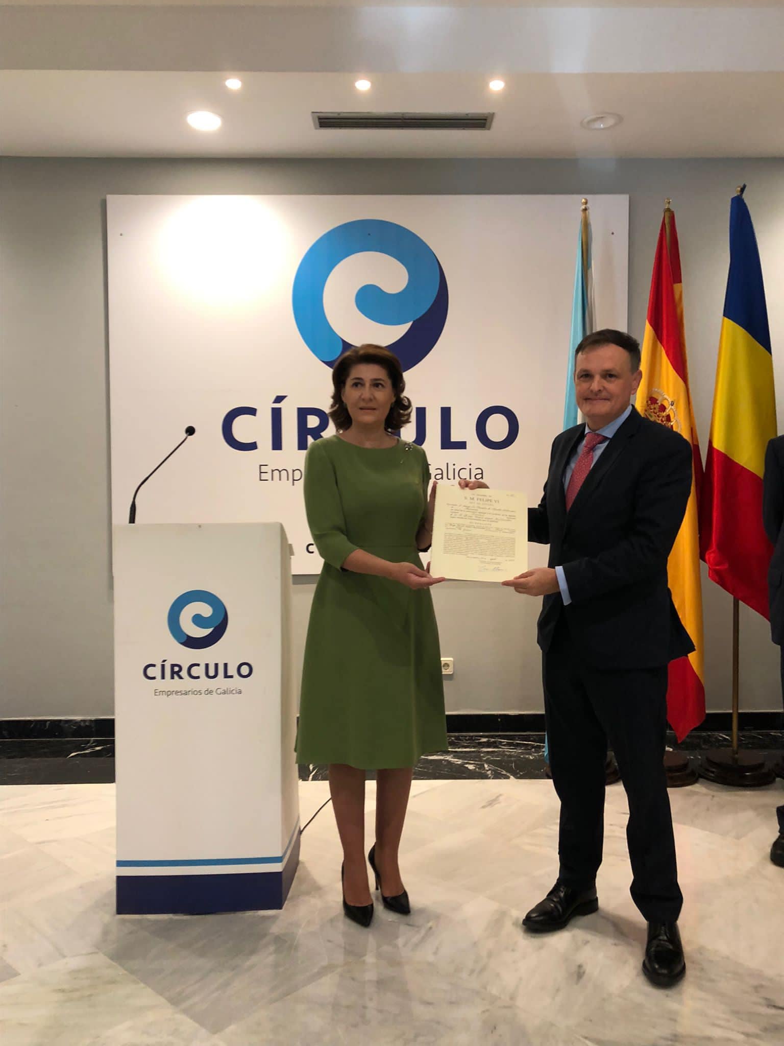 Inaugurarea oficială a Consulatului onorific al României în Galicia, cu sediul în orașul Vigo 1