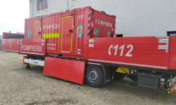Vrancea: ISU a fost dotat cu un container pentru misiuni pirotehnice